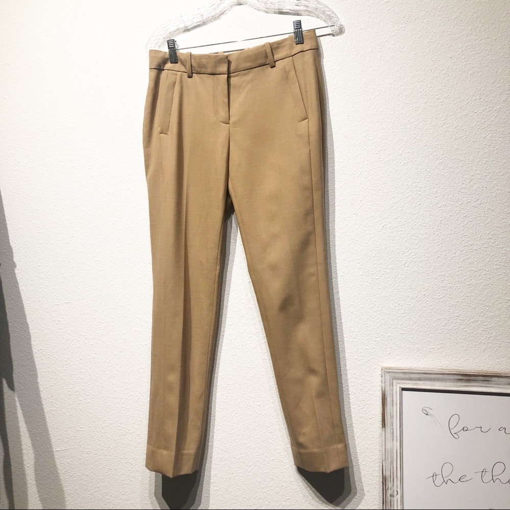 J crew size 2P TAN Pants NWT NEW